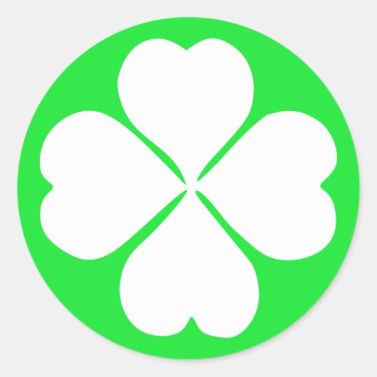 Sticker met klaveraroma (Voorkant)