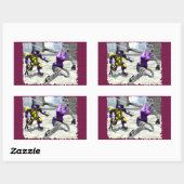 Sticker met laadopening rechthoek (Vel)