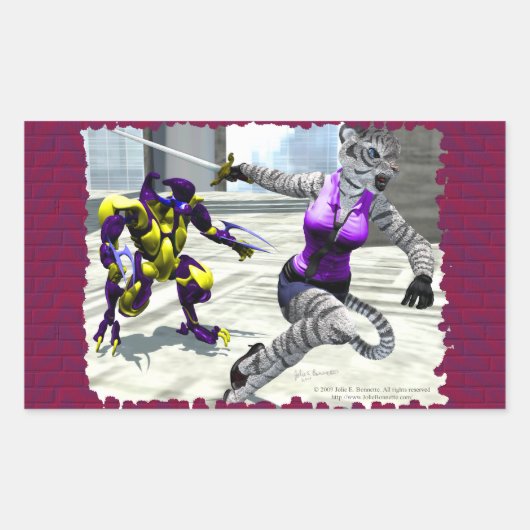 Sticker met laadopening rechthoek (Voorkant)