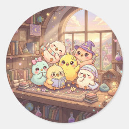 Sticker met Magische Kuikens