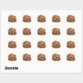 Sticker met Malse Bosdieren (Vel)