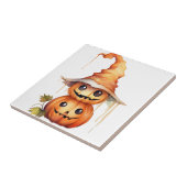 Sticker met Mopshagedissen Tegeltje (Zijkant)