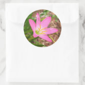 Sticker met natuur-gerelateerd bericht (Tas)