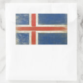 Sticker met noodvlag uit IJsland (Tas)