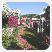 Sticker met Petunias Garden (Voorkant)