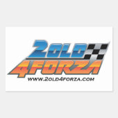 Sticker met plaats logo (Voorkant)