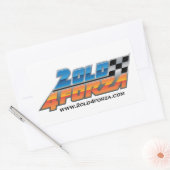 Sticker met plaats logo (Envelop)