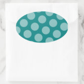 Sticker met polka-stippenpatroon (Tas)