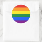 Sticker met Regenboog LGBT Flag (Tas)