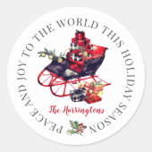  Sticker met rode sneeuwbuis (Voorkant)