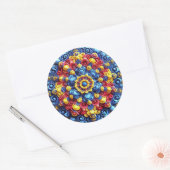 Sticker met Roemeens Kleuren Design (Envelop)