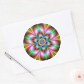 Sticker met ronde stroomsnelheid (Envelop)