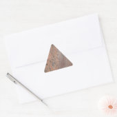Sticker met roze en grijze marmer (Envelop)