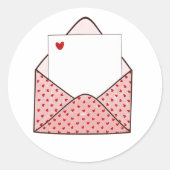 sticker met Schattigee enveloppe (Voorkant)