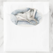 Sticker met sluipende windmolen (Tas)