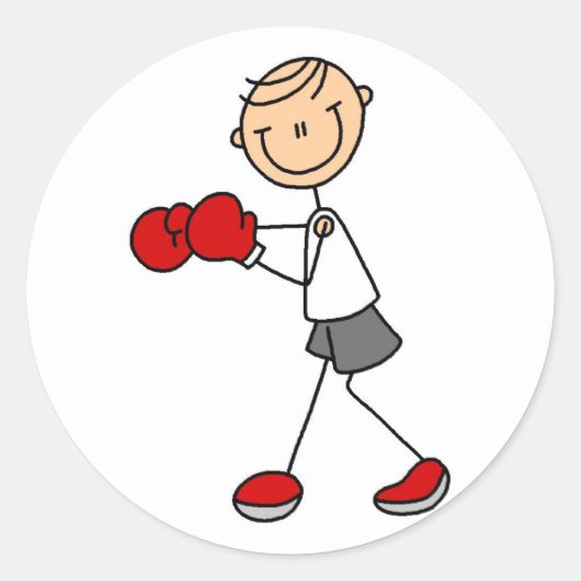 Sticker met stickfigureboksen (Voorkant)