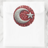 Sticker met Turks Kleuren Design (Tas)