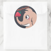 Sticker met URL (Tas)