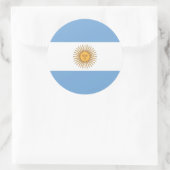 Sticker met vlag van Argentinië (Tas)