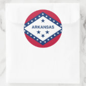 Sticker met vlag van Arkansas (Tas)