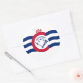 Sticker met vlag van Cincinnati, Ohio, Verenigde S (Envelop)