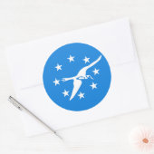 Sticker met Vlag van Corpus Christi, Verenigde Sta (Envelop)