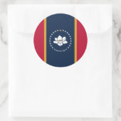 Sticker met vlag van de staat Mississippi, VS (Tas)