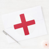 Sticker met vlag van Engeland (Envelop)