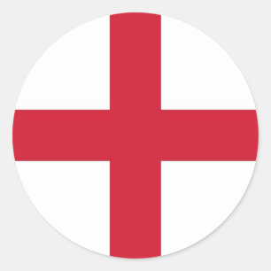 Sticker met vlag van Engeland