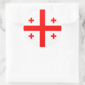 Sticker met vlag van Georgië (Tas)