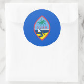 Sticker met vlag van Guam (Tas)