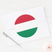 Sticker met vlag van Hongarije (Envelop)
