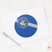 Sticker met vlag van Las Vegas, Verenigde Staten (Envelop)
