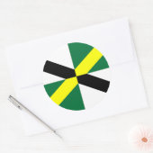 Sticker met vlag van Monterey, Californië, Verenig (Envelop)