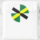 Sticker met vlag van Monterey, Californië, Verenig (Tas)