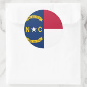 Sticker met vlag van North Carolina (Tas)
