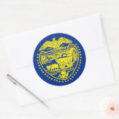 Sticker met vlag van Oregon (Envelop)