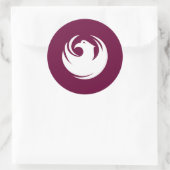 Sticker met vlag van Phoenix City, Arizona (Tas)