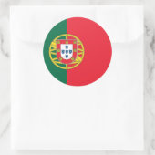 Sticker met vlag van Portugal (Tas)