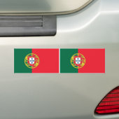 Sticker met vlag van Portugal (Op auto)