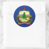 Sticker met Vlag van Vermont (Tas)