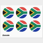 Sticker met vlag van Zuid-Afrika (Vel)