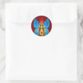 Sticker met vleugelvleugelvleugel (Tas)