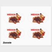 Sticker Mexico Reizen Sticker Stierenvechten (Vel)