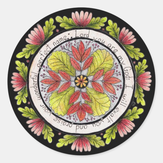 Sticker "Mijn Heer" (Voorkant)