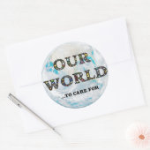 Sticker milieubewustzijn (Envelop)