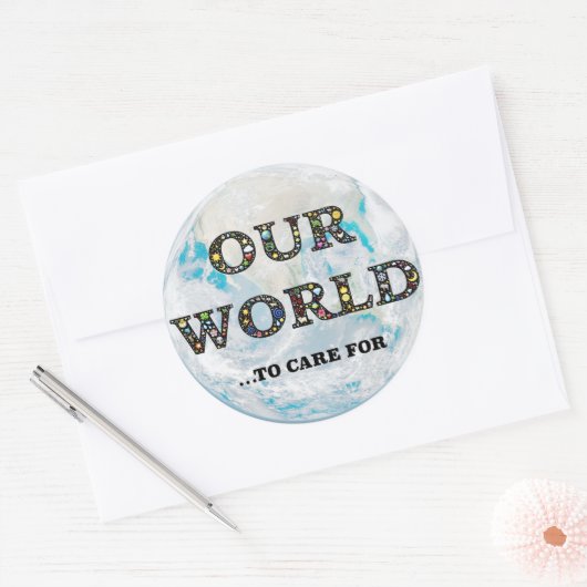 Sticker milieubewustzijn (Envelop)