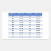 Sticker militaire tijd (Voorkant)