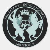 Sticker Military Intelligence Section 6 (Voorkant)