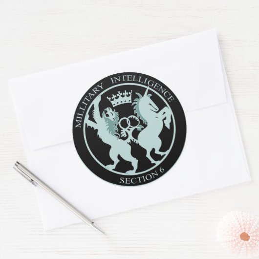 Sticker Military Intelligence Section 6 (Envelop)
